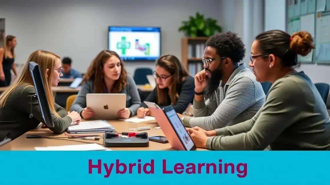 Benefits of hybrid learning models