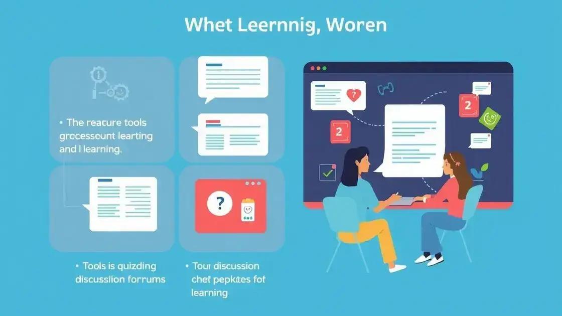 Key features that enhance learning
