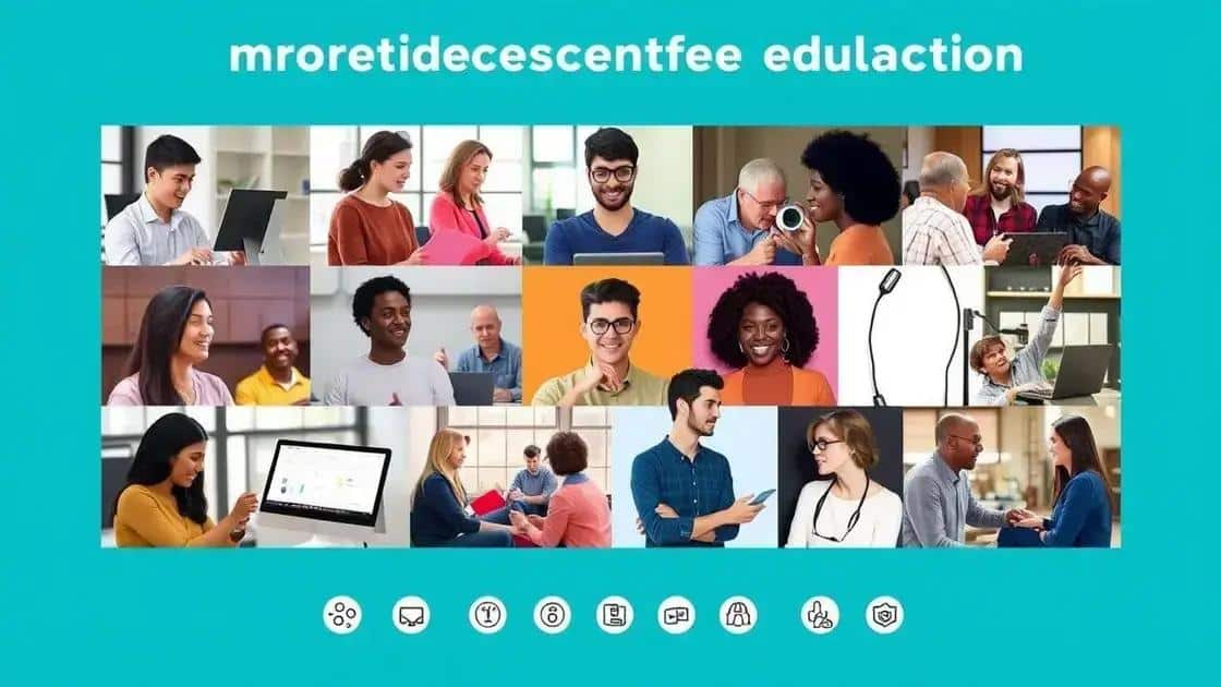 Benefits of pursuing microcredential education