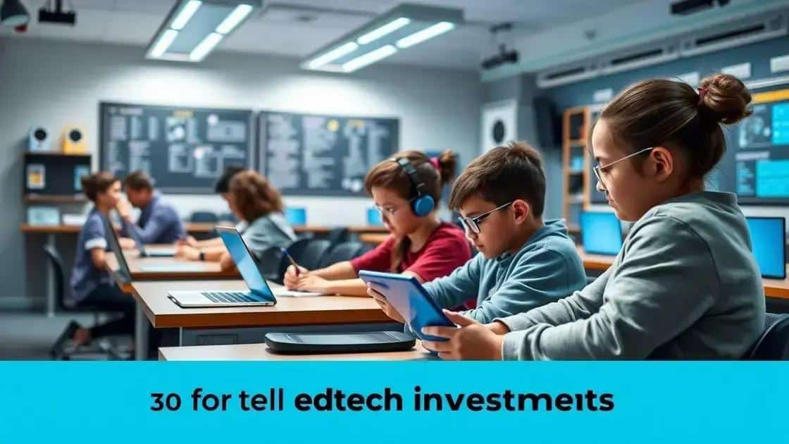Future trends to consider in edtech investments