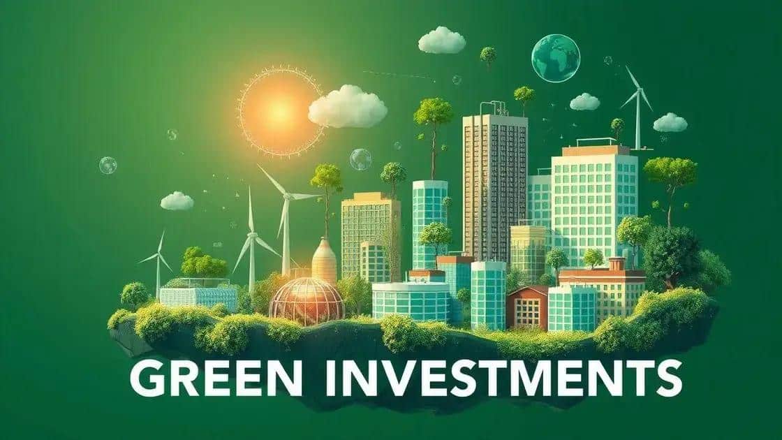 The future of green investments