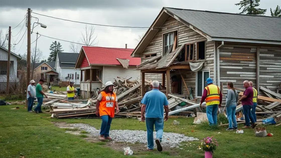 Impact on local communities and recovery efforts