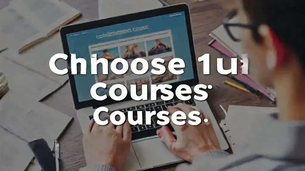 How to choose the right courses How to choose the right courses