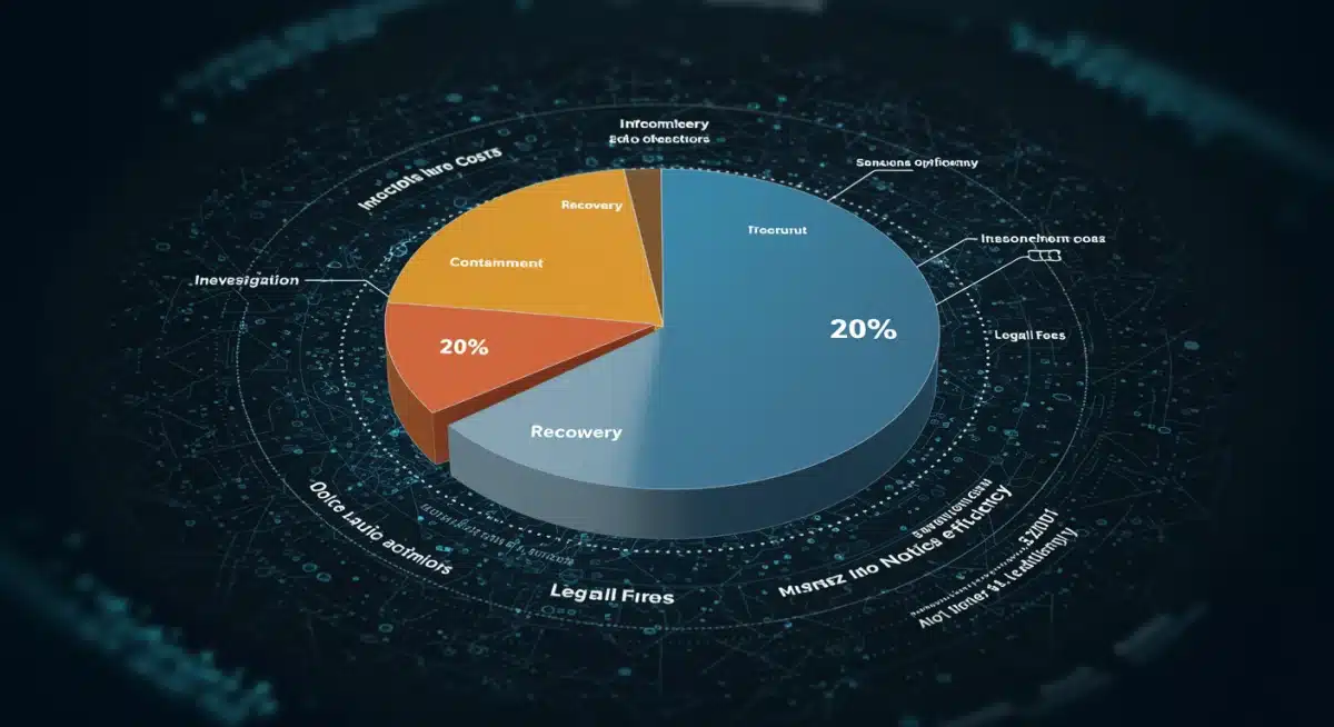 Infographic detailing the financial impact of AI on incident response costs, highlighting a 20% saving.