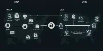 Comparison of 2024 and 2025 ransomware tactics in the US