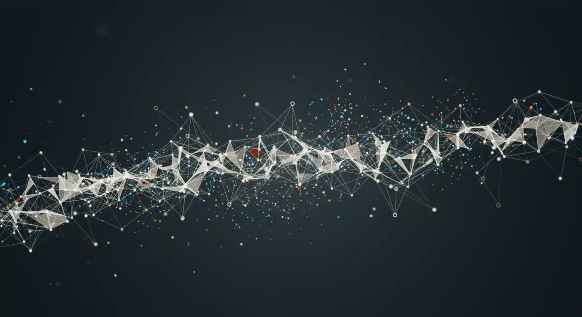 Visualisation of data encryption being compromised by quantum algorithms