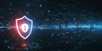 Illustration of cybersecurity defence against ransomware 3.0 for US organisations