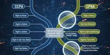 CCPA vs CPRA evolution graphic, highlighting key differences and future consumer data rights.