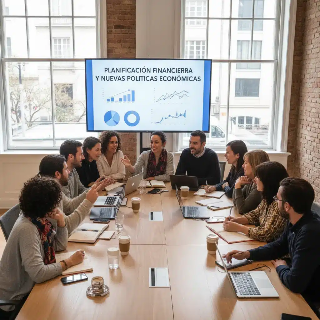 Autónomos debatiendo estrategias adaptación fiscal 2026