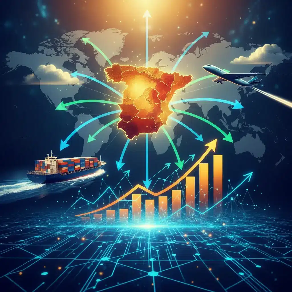 Balanza Comercial España 2026: Exportaciones Impulsando el Crecimiento del 2%