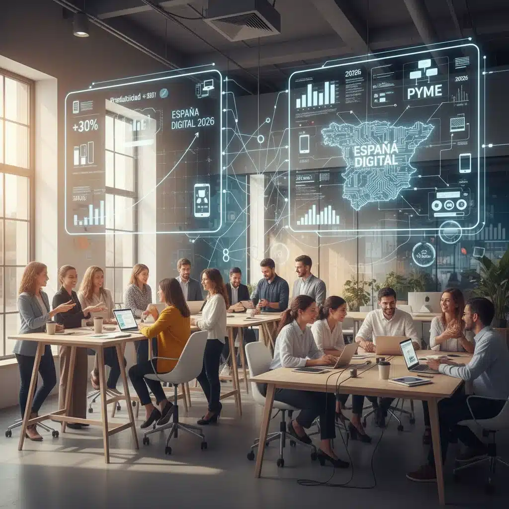 Digitalización PYMES España 2026: Impulso Productividad 10%