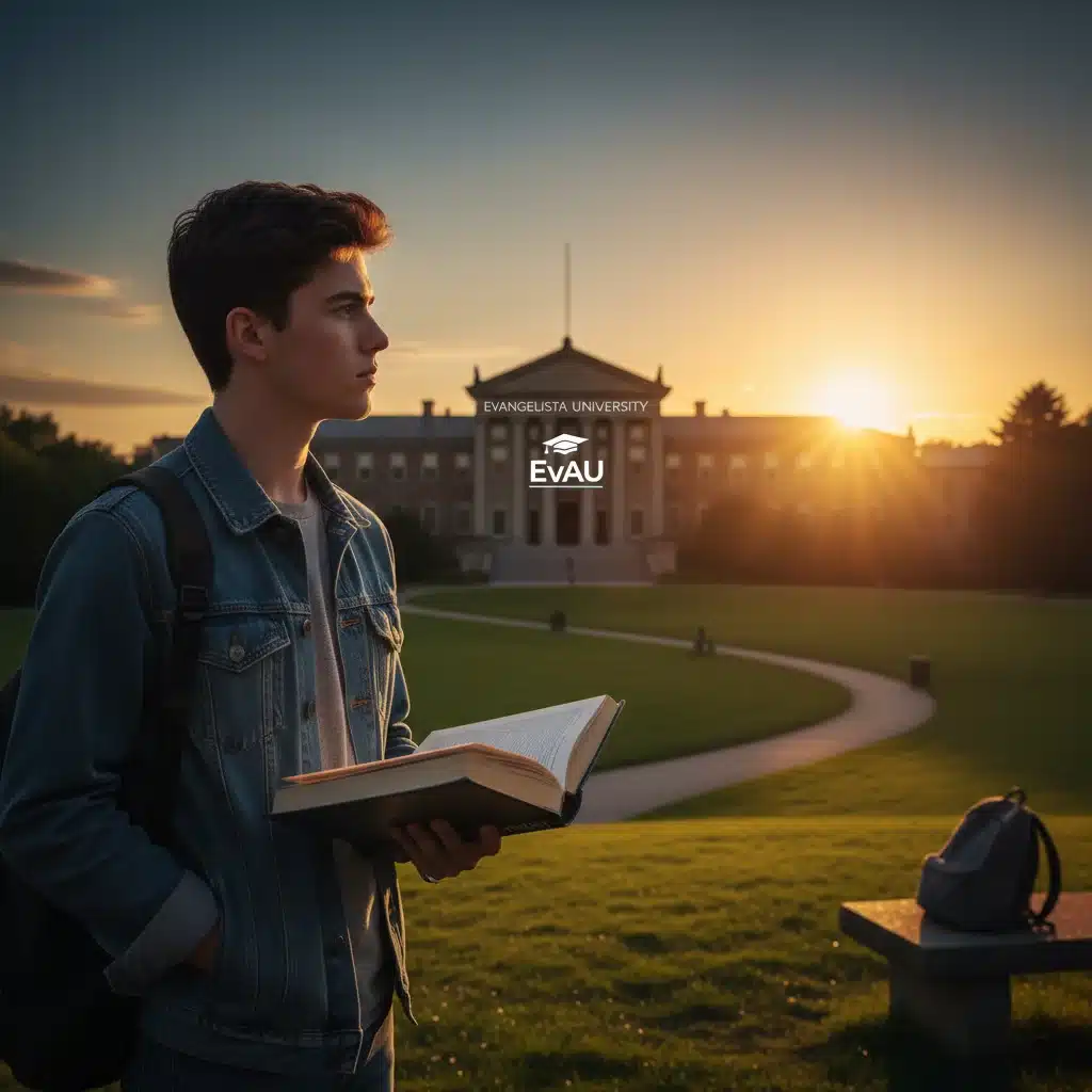 Estudiante contemplando el acceso a la universidad con los nuevos requisitos de la EvAU 2026