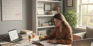 Estudiante concentrado preparando la prueba de acceso a Grado Superior 2026
