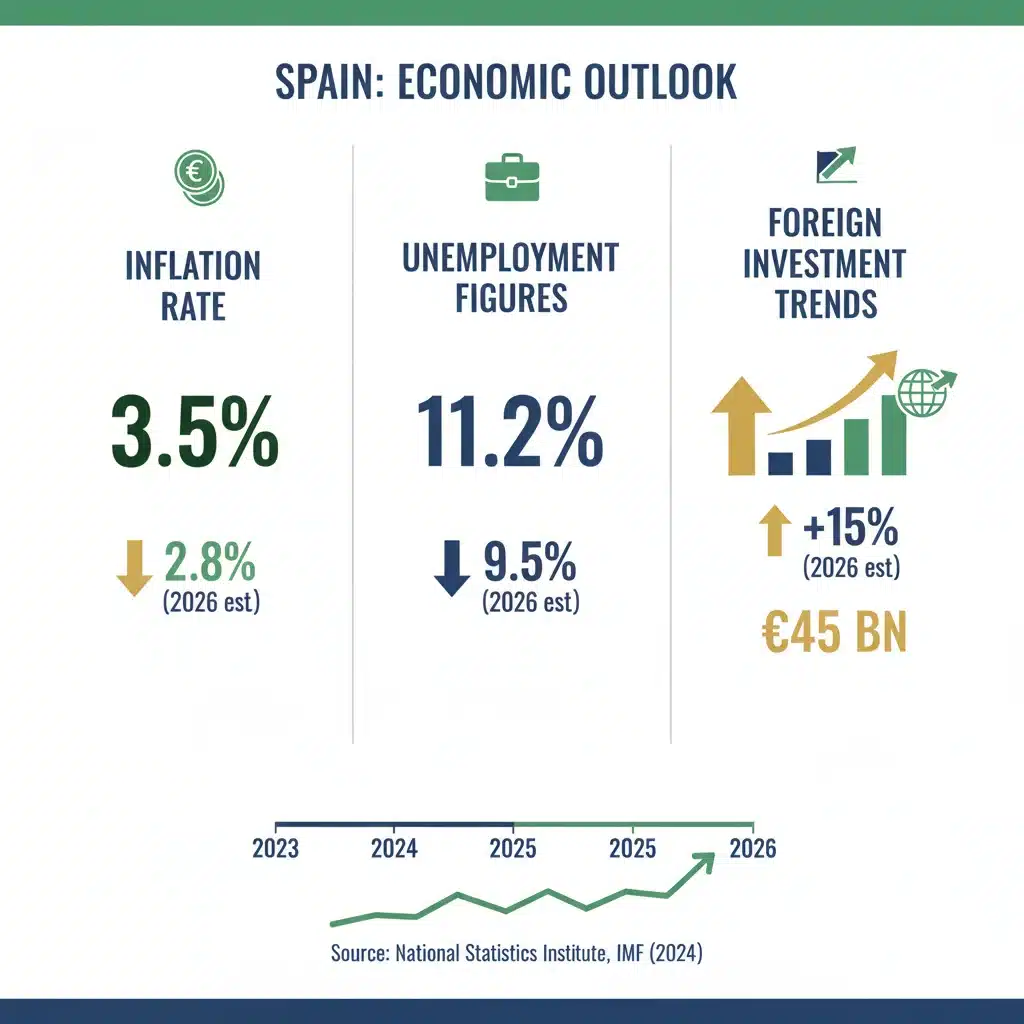 Indicadores económicos clave de España para 2026